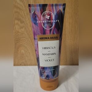 Bath & Body Works Aroma Oasis Hibiscus Mandarin Violet Body Cream